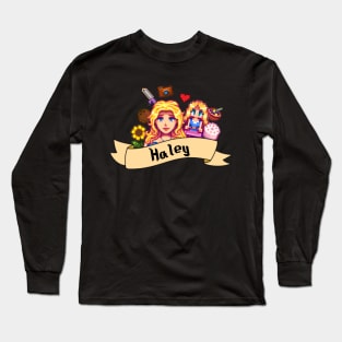 Haley Stardew Valley Long Sleeve T-Shirt